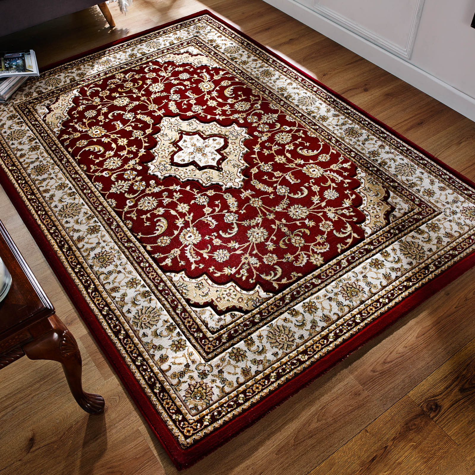 Ottoman Temple Rugs in Red Free UK Delivery The Rug Seller